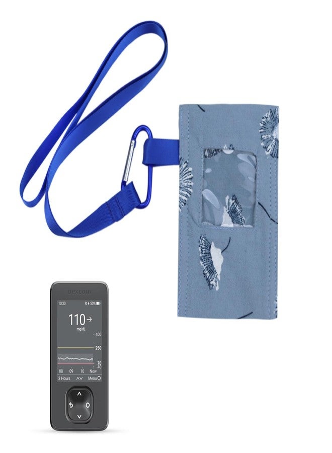 welsoon Blood Glucose Meter Pouch with Lanyard Hook for Dexcom Receiver G7 Holder Dexcom g6 Case Insulin Pump Pouch Diabetes Supplies - Image 1